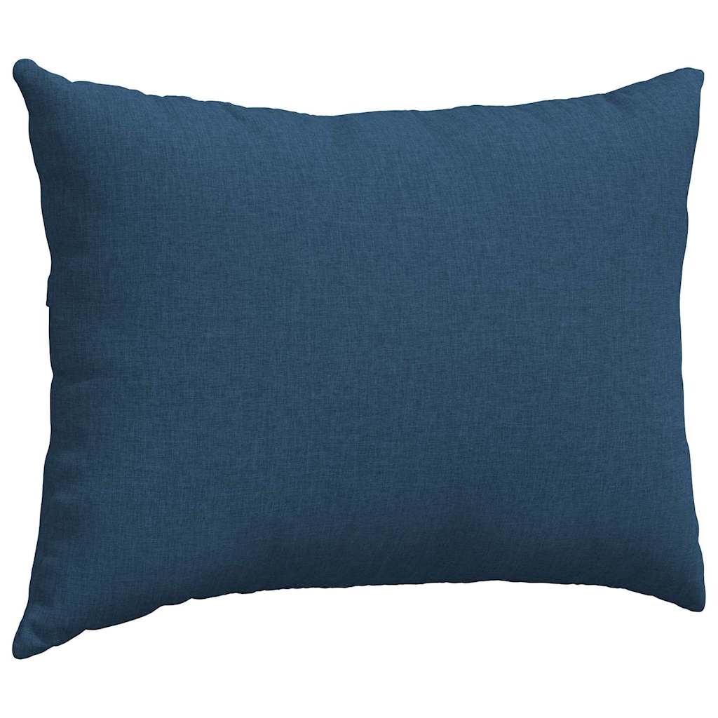 Sofa Pillows 2 pcs Blue 70 x 50 cm Fabric